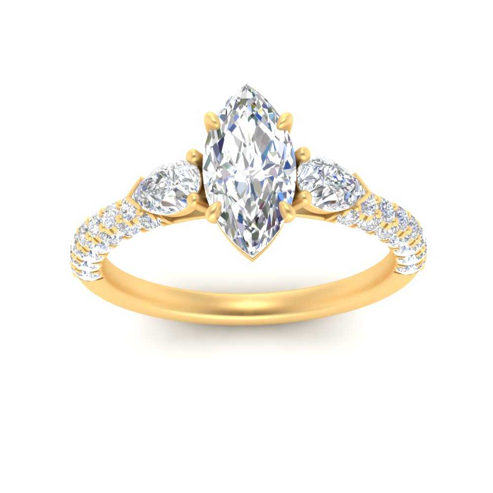 diamond-pear-accented-3-row-marquise-cut-engagement-ring-in-yellow-gold-FD9982MQRANGLE3-NL-YG