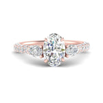 Load image into Gallery viewer, diamond-pear-accented-3-row-oval-shaped-engagement-ring-in-rose-gold-FD9982OVRANGLE3-NL-RG
