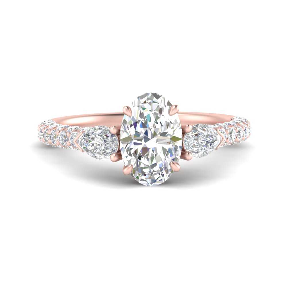 diamond-pear-accented-3-row-oval-shaped-engagement-ring-in-rose-gold-FD9982OVRANGLE3-NL-RG
