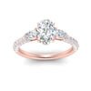 Load image into Gallery viewer, diamond-pear-accented-3-row-oval-shaped-engagement-ring-in-rose-gold-FD9982OVRANGLE3-NL-RG