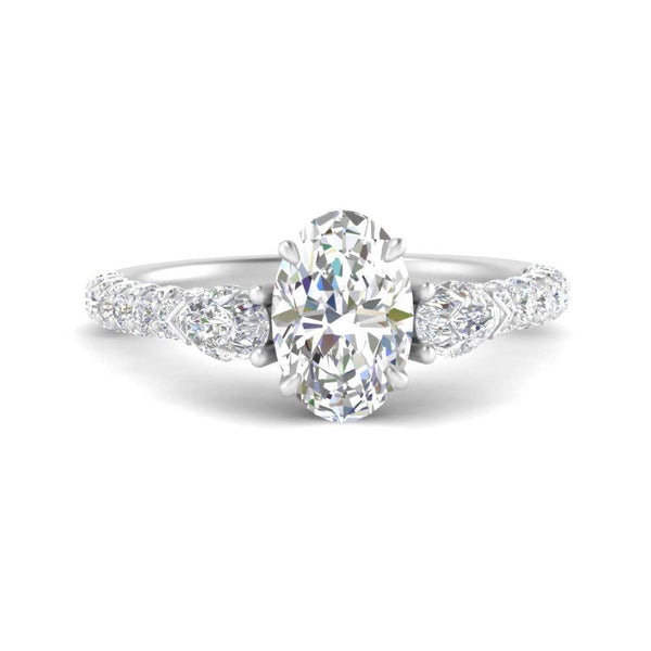 diamond-pear-accented-3-row-oval-shaped-engagement-ring-in-white-gold-FD9982OVRANGLE3-NL-WG