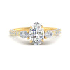 Load image into Gallery viewer, diamond-pear-accented-3-row-oval-shaped-engagement-ring-in-yellow-gold-FD9982OVRANGLE3-NL-YG