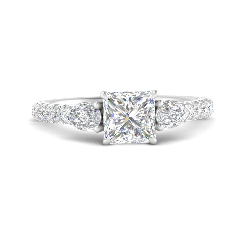 diamond-pear-accented-3-row-princess-cut-engagement-ring-in-white-gold-FD9982PRRANGLE3-NL-WG