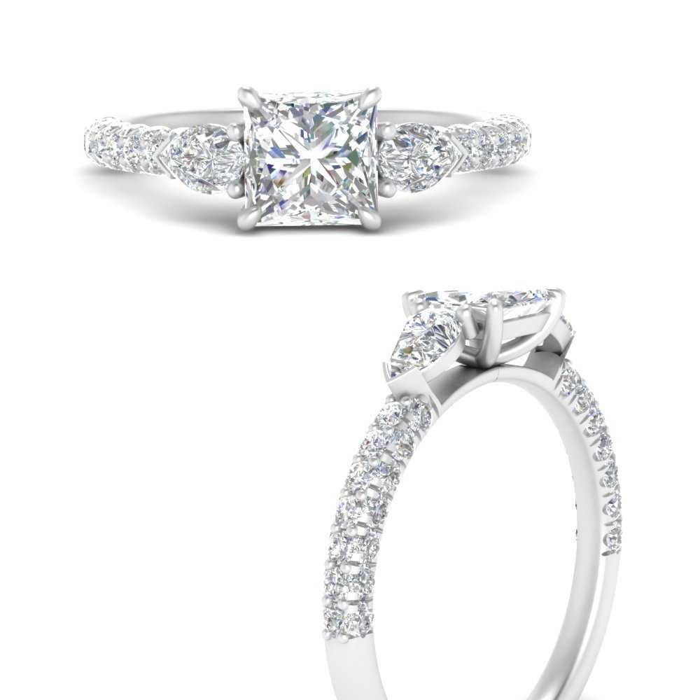 diamond-pear-accented-3-row-princess-cut-engagement-ring-in-white-gold-FD9982PRRANGLE3-NL-WG