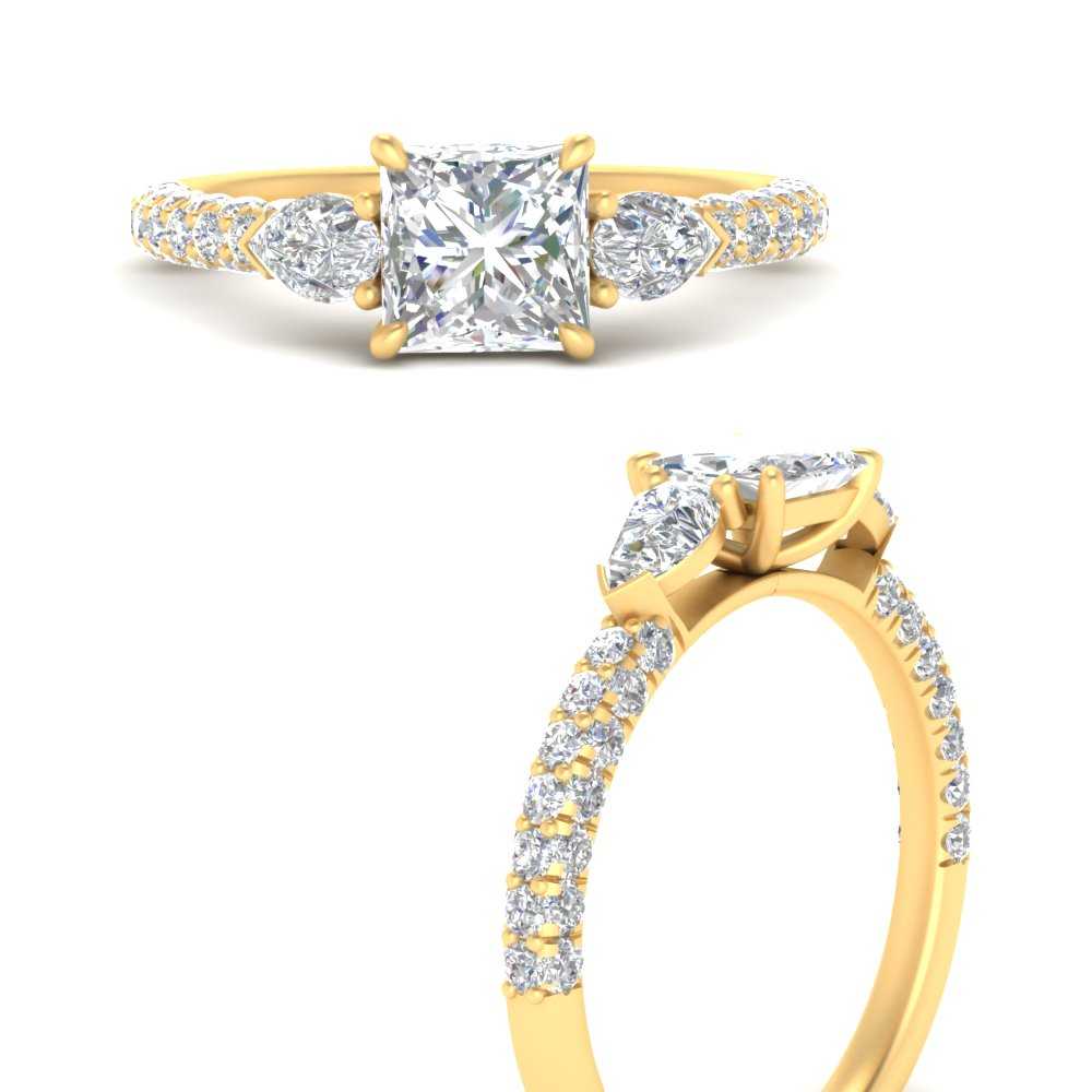 diamond-pear-accented-3-row-princess-cut-engagement-ring-in-yellow-gold-FD9982PRRANGLE3-NL-YG