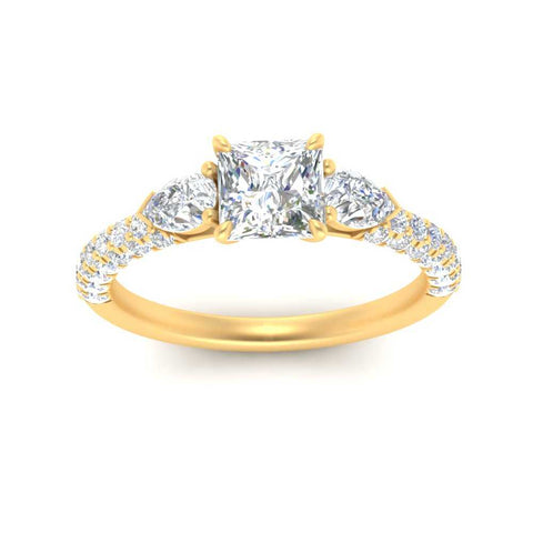 diamond-pear-accented-3-row-princess-cut-engagement-ring-in-yellow-gold-FD9982PRRANGLE3-NL-YG