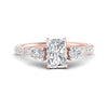 Load image into Gallery viewer, diamond-pear-accented-3-row-radiant-cut-engagement-ring-in-rose-gold-FD9982RARANGLE3-NL-RG