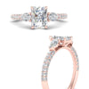 Load image into Gallery viewer, diamond-pear-accented-3-row-radiant-cut-engagement-ring-in-rose-gold-FD9982RARANGLE3-NL-RG