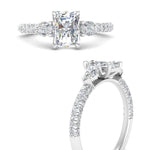 Load image into Gallery viewer, diamond-pear-accented-3-row-radiant-cut-engagement-ring-in-white-gold-FD9982RARANGLE3-NL-WG
