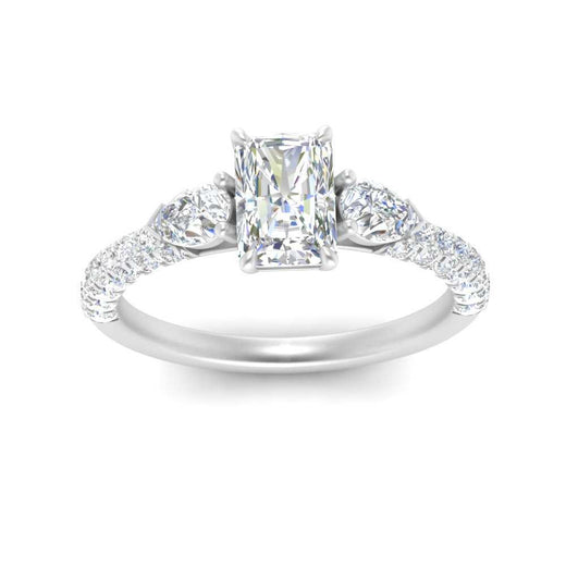 diamond-pear-accented-3-row-radiant-cut-engagement-ring-in-white-gold-FD9982RARANGLE3-NL-WG