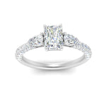 Load image into Gallery viewer, diamond-pear-accented-3-row-radiant-cut-engagement-ring-in-white-gold-FD9982RARANGLE3-NL-WG
