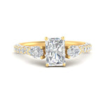 Load image into Gallery viewer, diamond-pear-accented-3-row-radiant-cut-engagement-ring-in-yellow-gold-FD9982RARANGLE3-NL-YG
