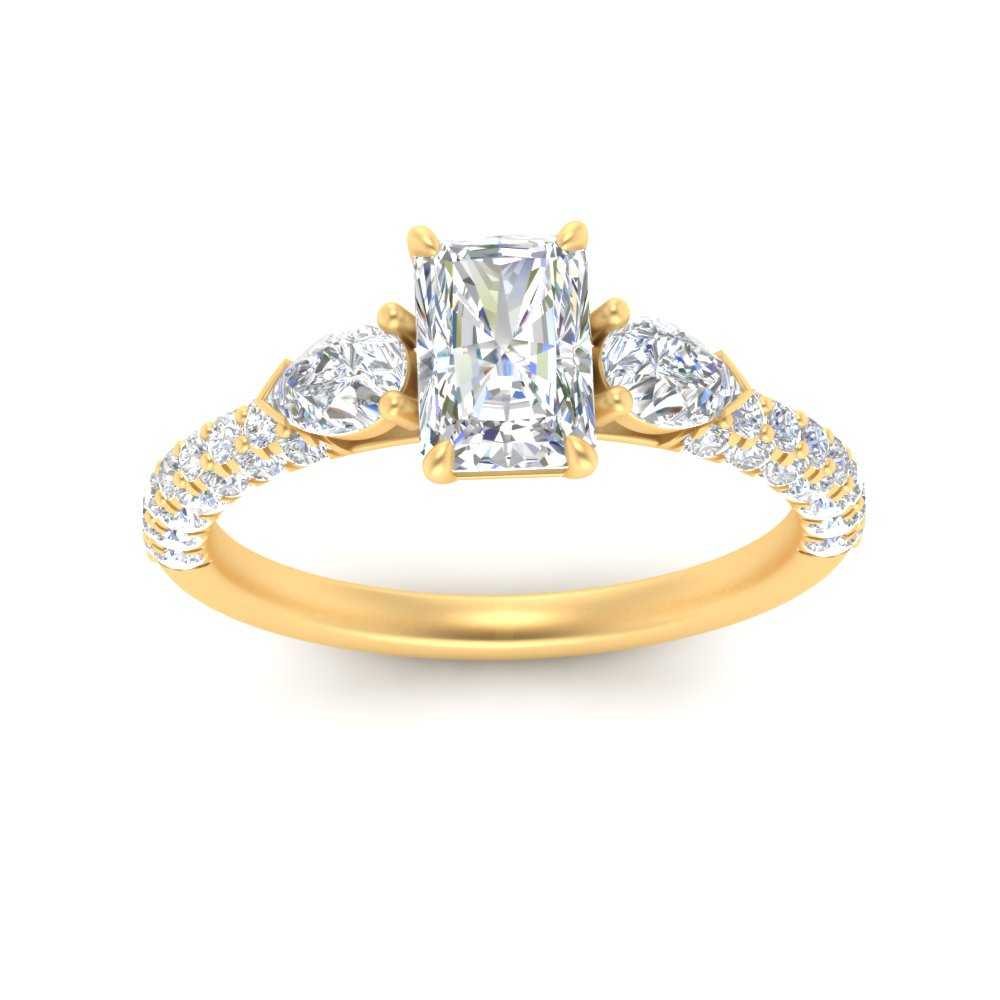 diamond-pear-accented-3-row-radiant-cut-engagement-ring-in-yellow-gold-FD9982RARANGLE3-NL-YG