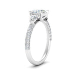 Load image into Gallery viewer, diamond-pear-accented-3-row-round-cut-engagement-ring-in-white-gold-FD9982RORANGLE3-NL-WG
