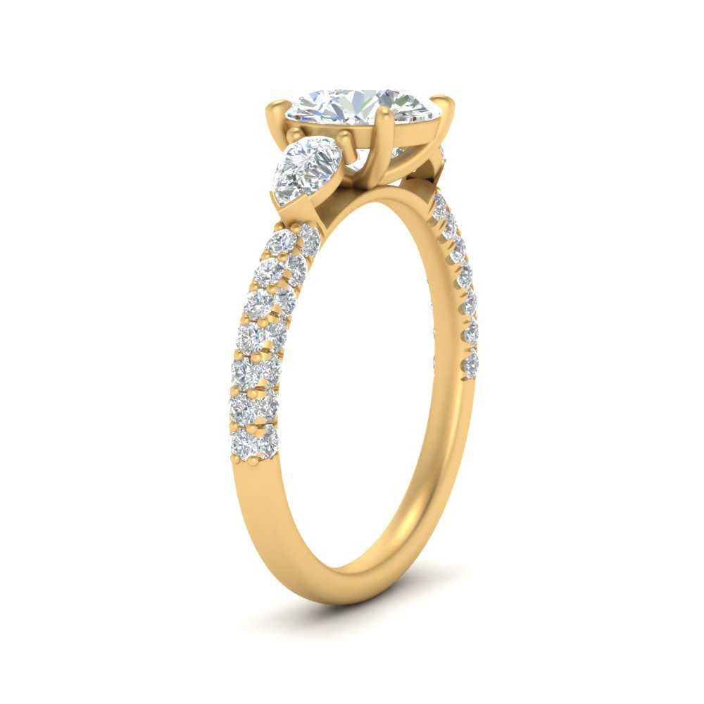 diamond-pear-accented-3-row-round-cut-engagement-ring-in-yellow-gold-FD9982RORANGLE3-NL-YG