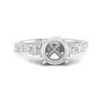 Load image into Gallery viewer, diamond-pear-accented-3-row-semi-mount-engagement-ring-in-white-gold-FD9982SMRANGLE3-NL-WG
