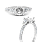 Load image into Gallery viewer, diamond-pear-accented-3-row-semi-mount-engagement-ring-in-white-gold-FD9982SMRANGLE3-NL-WG
