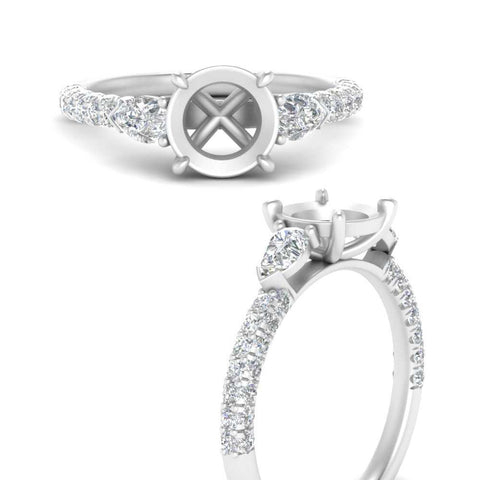 diamond-pear-accented-3-row-semi-mount-engagement-ring-in-white-gold-FD9982SMRANGLE3-NL-WG