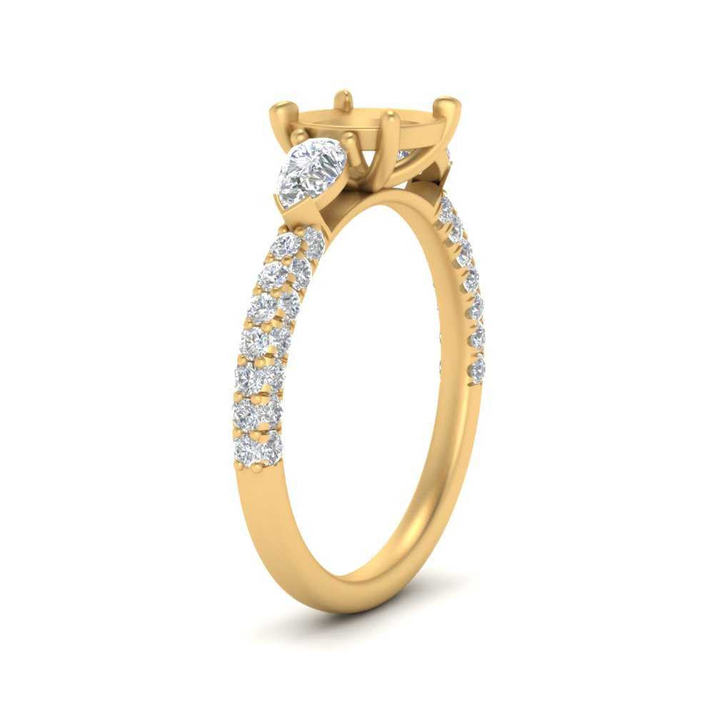diamond-pear-accented-3-row-semi-mount-engagement-ring-in-yellow-gold-FD9982SMRANGLE3-NL-YG