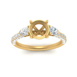 Load image into Gallery viewer, diamond-pear-accented-3-row-semi-mount-engagement-ring-in-yellow-gold-FD9982SMRANGLE3-NL-YG
