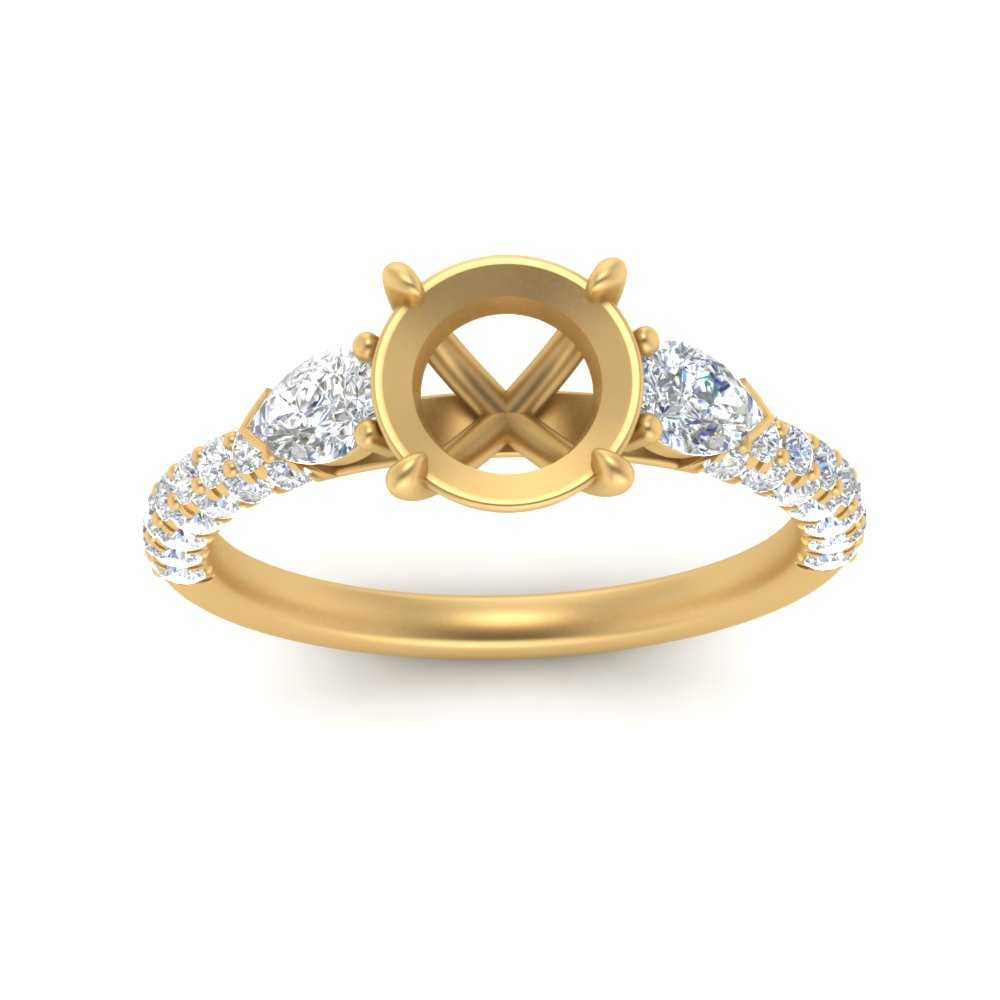 diamond-pear-accented-3-row-semi-mount-engagement-ring-in-yellow-gold-FD9982SMRANGLE3-NL-YG