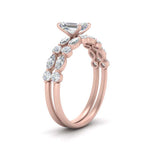Load image into Gallery viewer, diamond-round-and-marquise-emerald-cut-bridal-wedding-rings-in-rose-gold-FD9398EM1ANGLE2-NL-RG.jpg?v=1756378473
