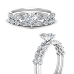 Load image into Gallery viewer, diamond-round-and-marquise-heart-bridal-wedding-rings-in-white-gold-FD9398HT1ANGLE3-NL-WG_c031acb0-b8f5-4c44-a12f-ebe2f83eeebd.jpg?v=1756378512
