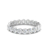 Load image into Gallery viewer, 2 Carat Round Cut Shared Prong Eternity Ring