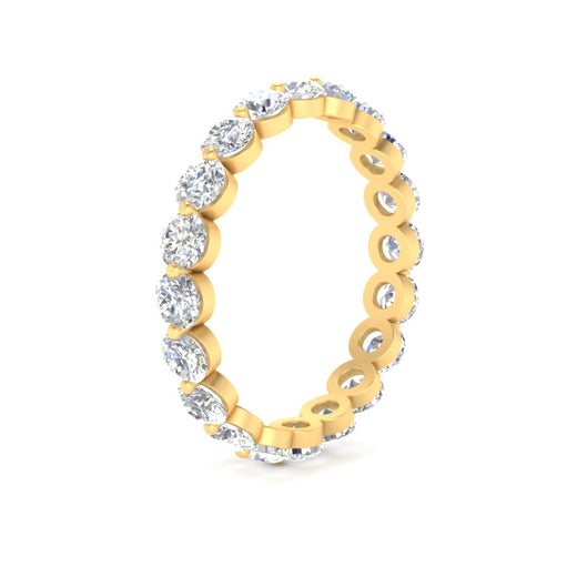 2 Carat Round Cut Shared Prong Eternity Ring