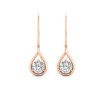 Load image into Gallery viewer, Solitaire Drop Earrings
