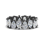Load image into Gallery viewer, diamond-teardrop-eternity-band-4.80-carat-in-black-gold-FD10554PE-0.30CT-NL-BG
