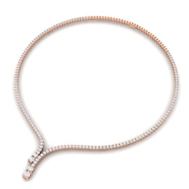Diamond Tennis Eternity Y-Necklace