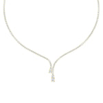 Load image into Gallery viewer, diamond-tennis-eternity-y-necklace-in-FDNK11313ANGLE2-NL-YG
