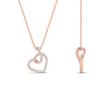 Load image into Gallery viewer, diamond-twist-pave-heart-pendant-in-FDPD11384-NL-RG
