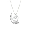 Load image into Gallery viewer, diamond-twist-pave-heart-pendant-in-FDPD11384-NL-WG