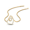 Load image into Gallery viewer, diamond-twist-pave-heart-pendant-in-FDPD11384-NL-YG