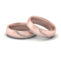 Thumbnail 3 - Diamond Wedding Rings For Gay Couples
