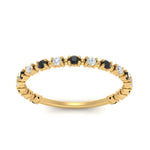 Load image into Gallery viewer, dott-thin-stacking-ring-with-black-diamond-in-yellow-gold-FD123202BGBLACKANGLE3-NL-YG.jpg

