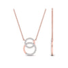 Load image into Gallery viewer, double-diamond-circle-pendant-necklace-in-FD-PD10835-NL-RG