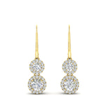 Load image into Gallery viewer, double-drop-lever-back-round-diamond-halo-earrings-in-yellow-gold-FDEAR11226-NL-YG.jpg
