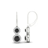 Load image into Gallery viewer, double-drop-lever-back-round-diamond-halo-earrings-with-black-diamond-in-white-gold-FDEAR11226GBLACK-NL-WG.jpg