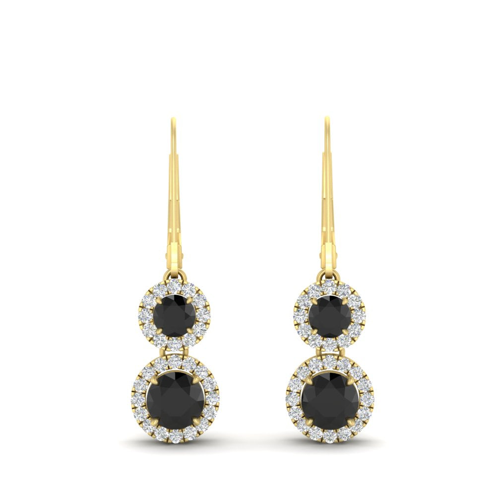 double-drop-lever-back-round-diamond-halo-earrings-with-black-diamond-in-yellow-gold-FDEAR11226GBLACK-NL-YG.jpg