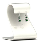 Load image into Gallery viewer, double-drop-lever-back-round-diamond-halo-earrings-with-emerald-in-white-gold-FDEAR11226GEMGR-NL-WG.jpg
