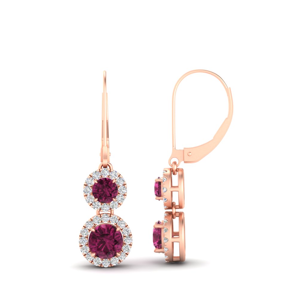 double-drop-lever-back-round-diamond-halo-earrings-with-pink-sapphire-in-rose-gold-FDEAR11226GSADRPI-NL-RG.jpg