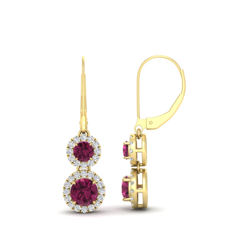 double-drop-lever-back-round-diamond-halo-earrings-with-pink-sapphire-in-yellow-gold-FDEAR11226GSADRPI-NL-YG.jpg