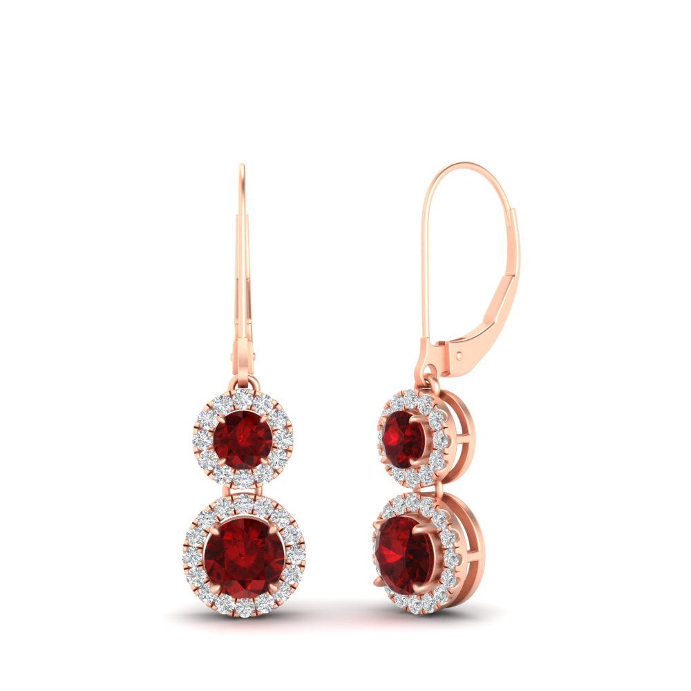 double-drop-lever-back-round-diamond-halo-earrings-with-ruby-in-rose-gold-FDEAR11226GRUDR-NL-RG.jpg
