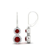 Load image into Gallery viewer, double-drop-lever-back-round-diamond-halo-earrings-with-ruby-in-white-gold-FDEAR11226GRUDR-NL-WG.jpg