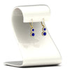 Load image into Gallery viewer, double-drop-lever-back-round-diamond-halo-earrings-with-sapphire-in-yellow-gold-FDEAR11226GSABL-NL-YG.jpg