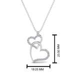 Load image into Gallery viewer, double-heart-diamond-pendant-in-FDPD9270-NL-WG
