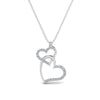 Load image into Gallery viewer, double-heart-diamond-pendant-in-FDPD9270-NL-WG